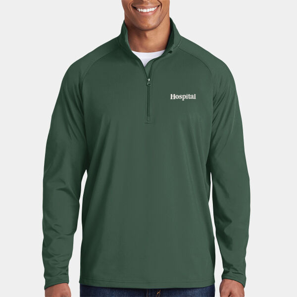Mens 1/2 Zip Pullover Sweatshirt Thumbnail